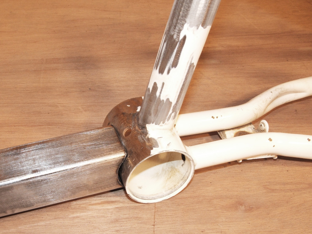 Speedster Electric Scooter - frame welded